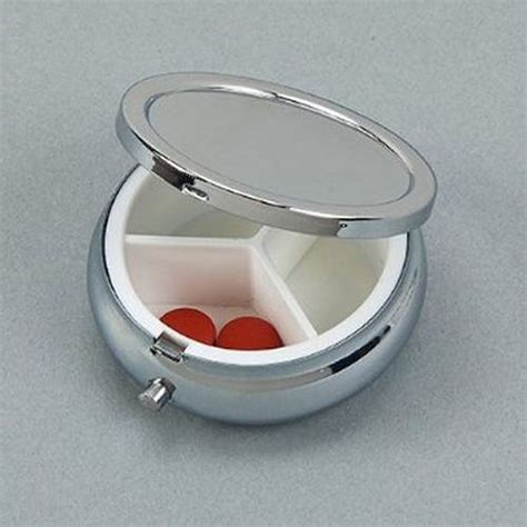 thick metal pill box hinged|4,800 + results for hinged metal pill box .